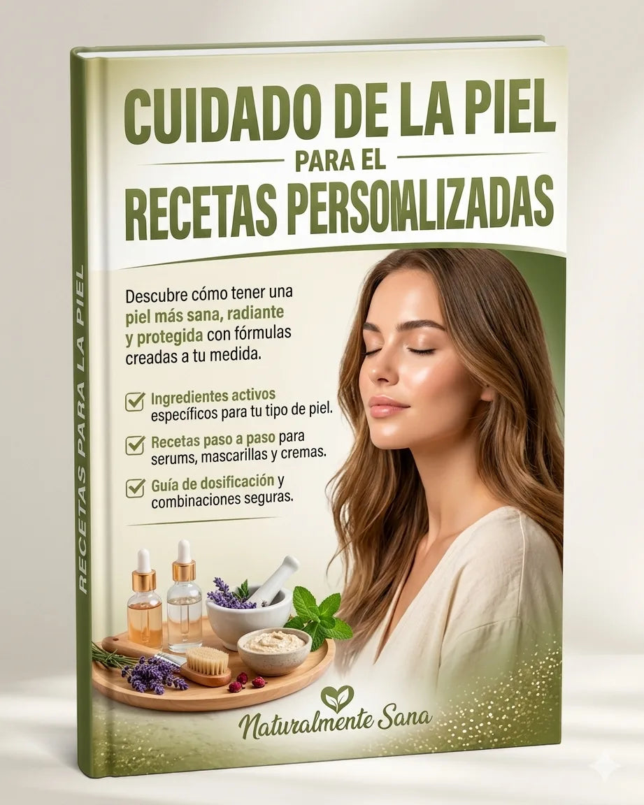 Recetas personalizadas para la piel