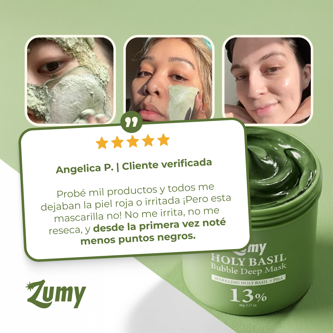 Mascarilla coreana para puntos negros — sin irritar piel sensible