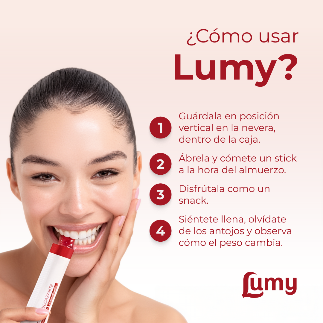 Lumy | Palitos de Gelatina Coreanos con GLP-1 Natural