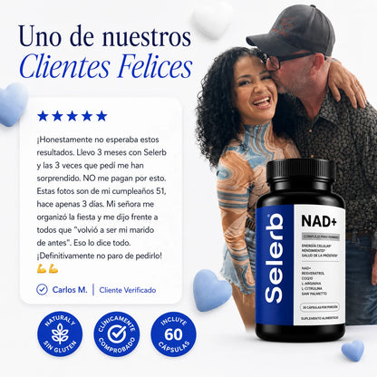 Selerb NAD+ | Complejo Masculino 12 en 1