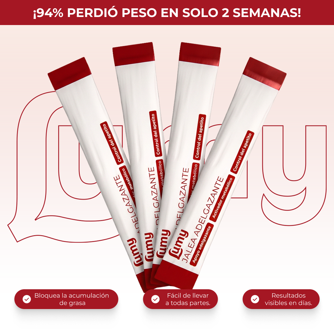 Lumy | Palitos de Gelatina Coreanos con GLP-1 Natural