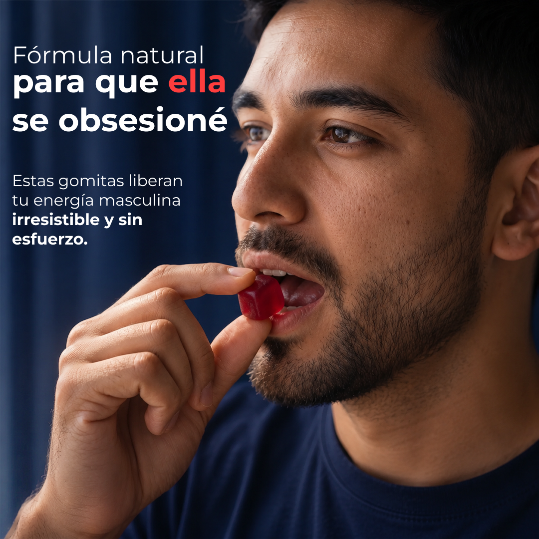 Lumy | Gomitas de Feromonas Hombre (60 gomitas)