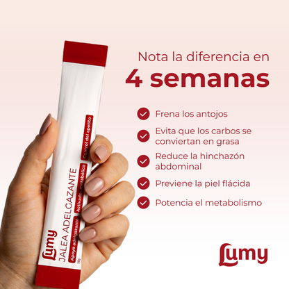 Lumy | Palitos de Gelatina Coreanos con GLP-1 Natural