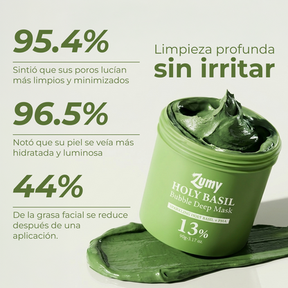 Mascarilla coreana para puntos negros — sin irritar piel sensible